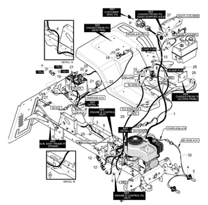 Part Location Diagram of MU302031 Briggs and Stratton 15 Amp Fuse